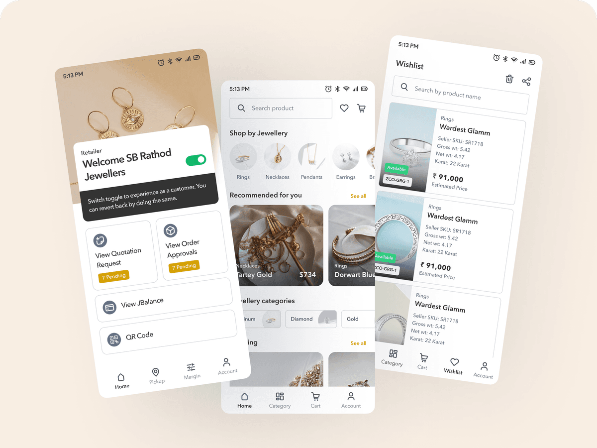 Crayonn UI design — IoT smart home app screen